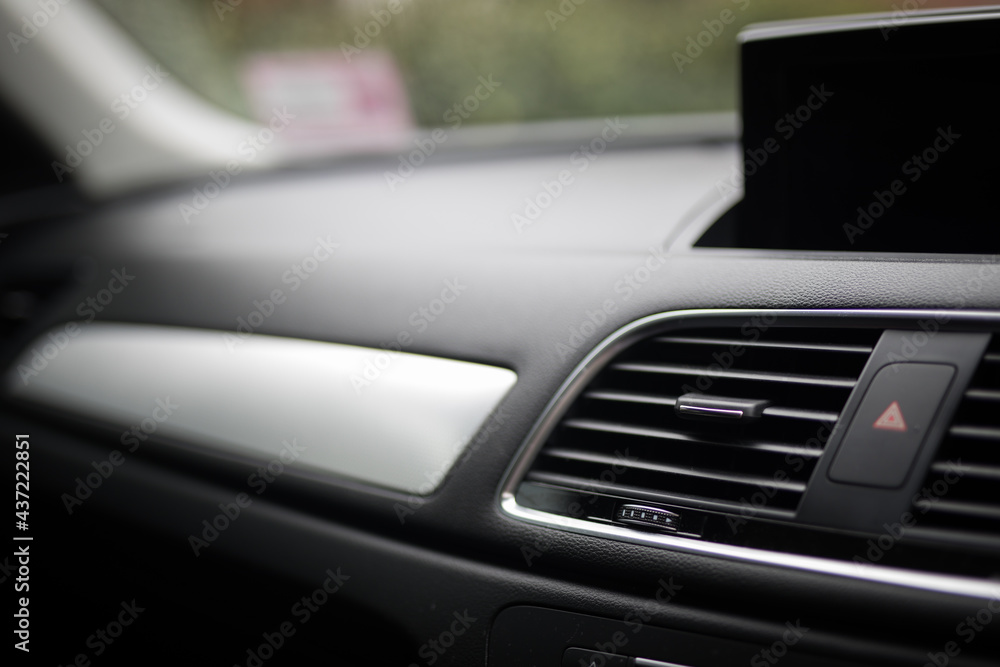 Fototapeta premium Inside a car