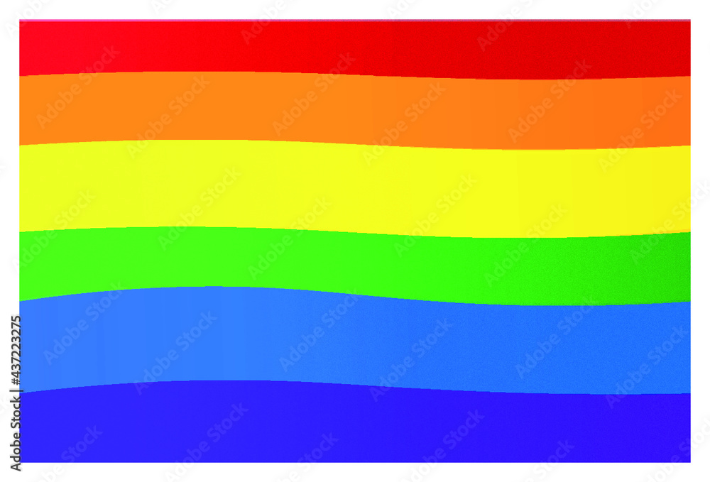 LGBTQ+ flag pride month