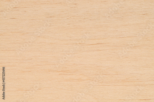 Plywood texture with natural wood pattern, plywood sheet. © chamillew