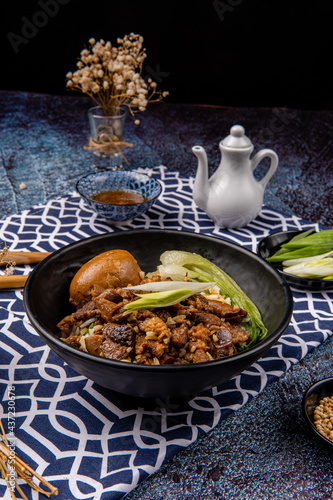 Lu rou fan or Taiwanese braised pork rice bowl is one of THE most beloved Taiwanese comfort foods. 