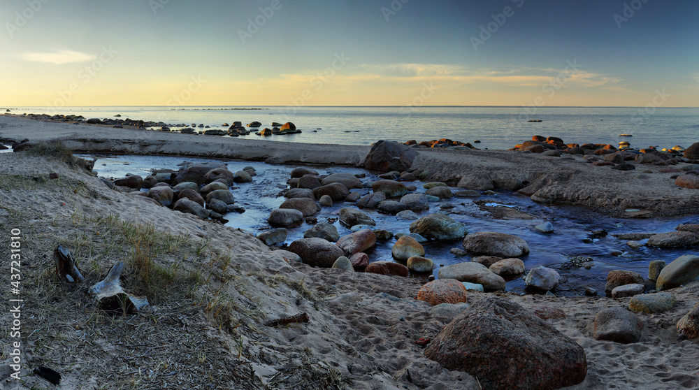 Panorama of the Gulf of Finland Panorama of the Gulf of Finland