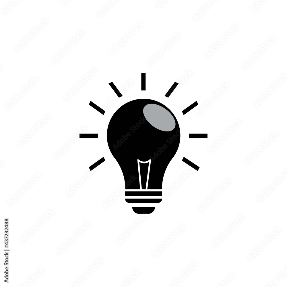 icon light bubble images vector design icon light bubble images vector design