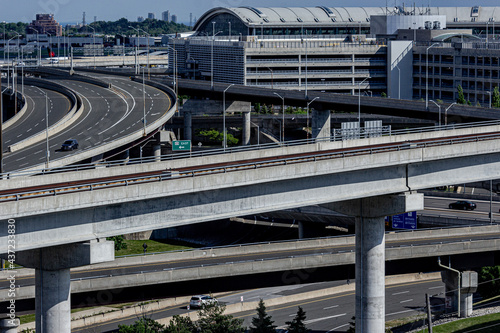 YYZ Airport and highways photo