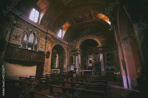 interior of the church of st mary