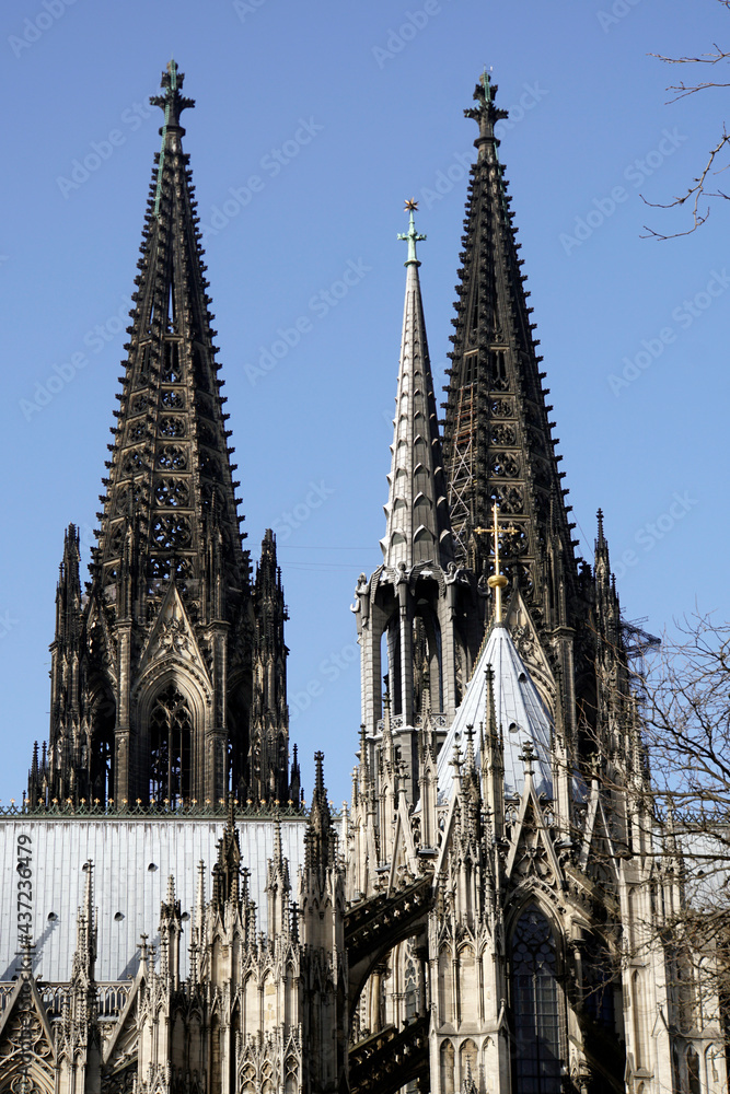 Kölner Dom - Ostansicht Kölner Dom - Ostansicht