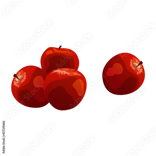 Pommes rouges