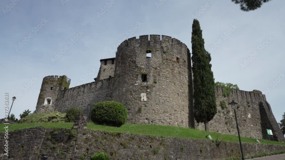 The castle of Gorizia, Italy The castle of Gorizia, Italy