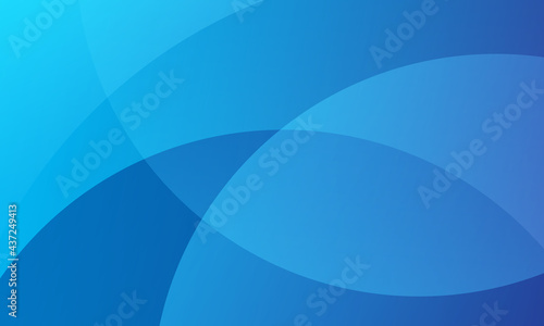 Abstract blue wave background. Dynamic shapes composition. Eps10 vector