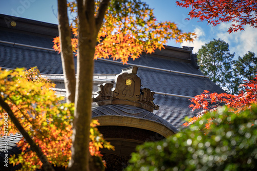 Japanese Temple in Autumn