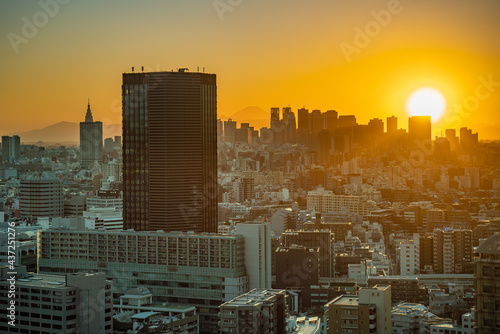 Sunset at Tokyo