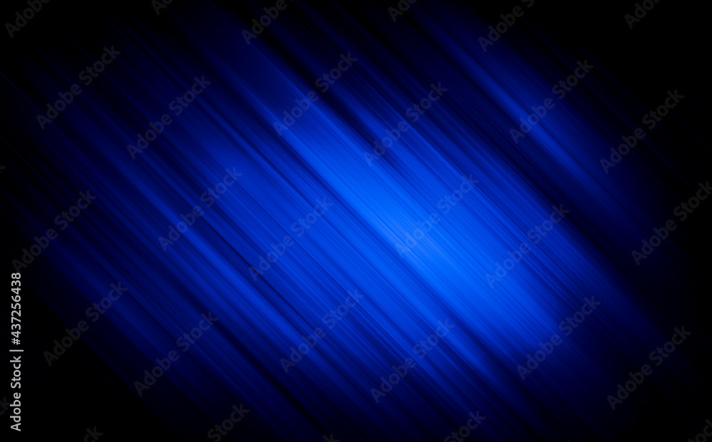 Fototapeta premium abstract blue and black are light pattern with the gradient is the with floor wall metal texture soft tech diagonal background black dark clean modern.