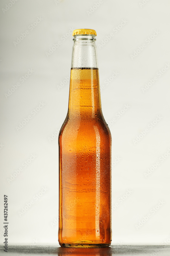 bottle of beer in drops bottle of beer in drops