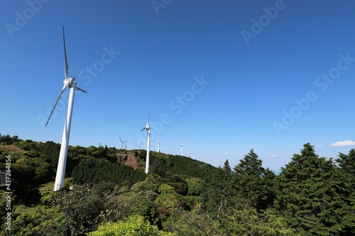 青山高原の風車群