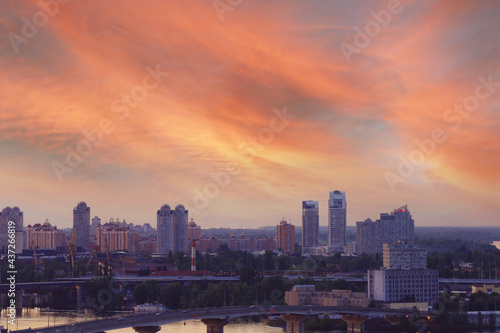 The Amazing Sky over Kyiv City