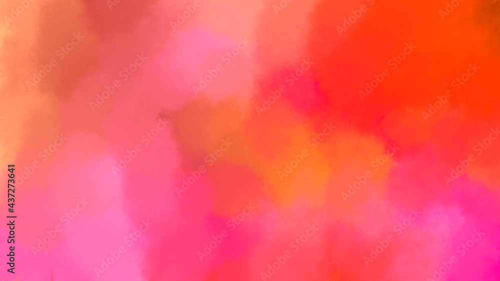 abstract watercolor art, chaotic brush strokes, red pink palette background, minimalistic wallpaper design