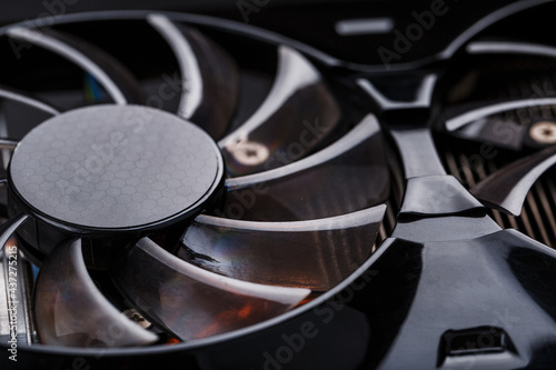 A video card with three fans is hardly a powerful cooling system.