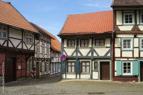 Stadt Hornburg - In der historischen Altstadt, Schladen-Werla, Niedersachsen, Deutschland, Europa