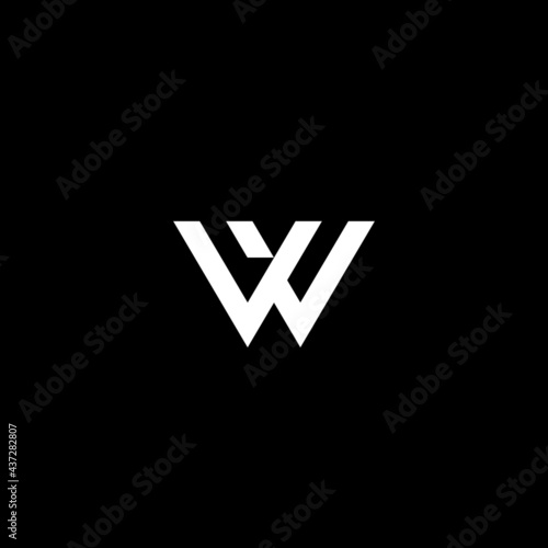 Letter W logo or icon design