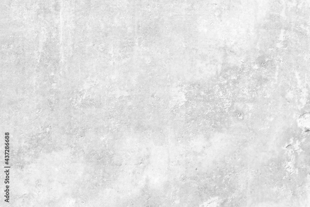 Subtle white washed wall texture background. Cool light soft grey
