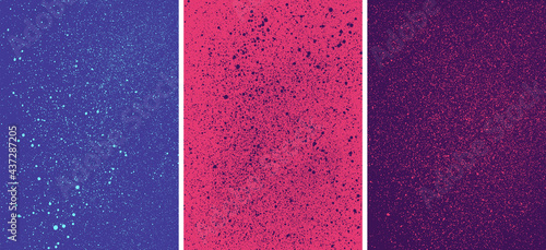 Spray paint textures. Highly detailed vector textures taken from high res scans. Compound path and optimised