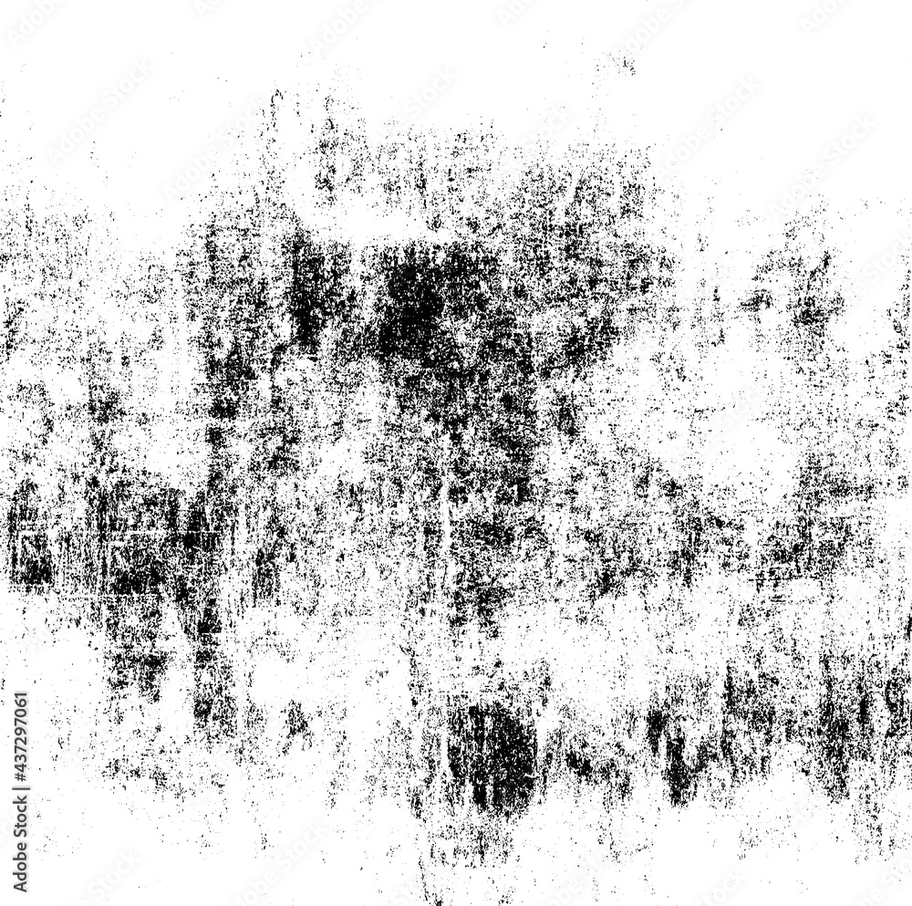 Fototapeta premium Rough black and white texture vector. Distressed overlay texture. Grunge background. Abstract textured effect. Vector Illustration. Black isolated on white background. EPS10