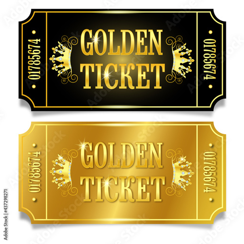 Royal golden tickets