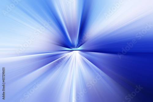 Abstract surface of radial blur zoom in dark purple and light purple tones. Bright colorful background with radial, diverging, converging lines. 