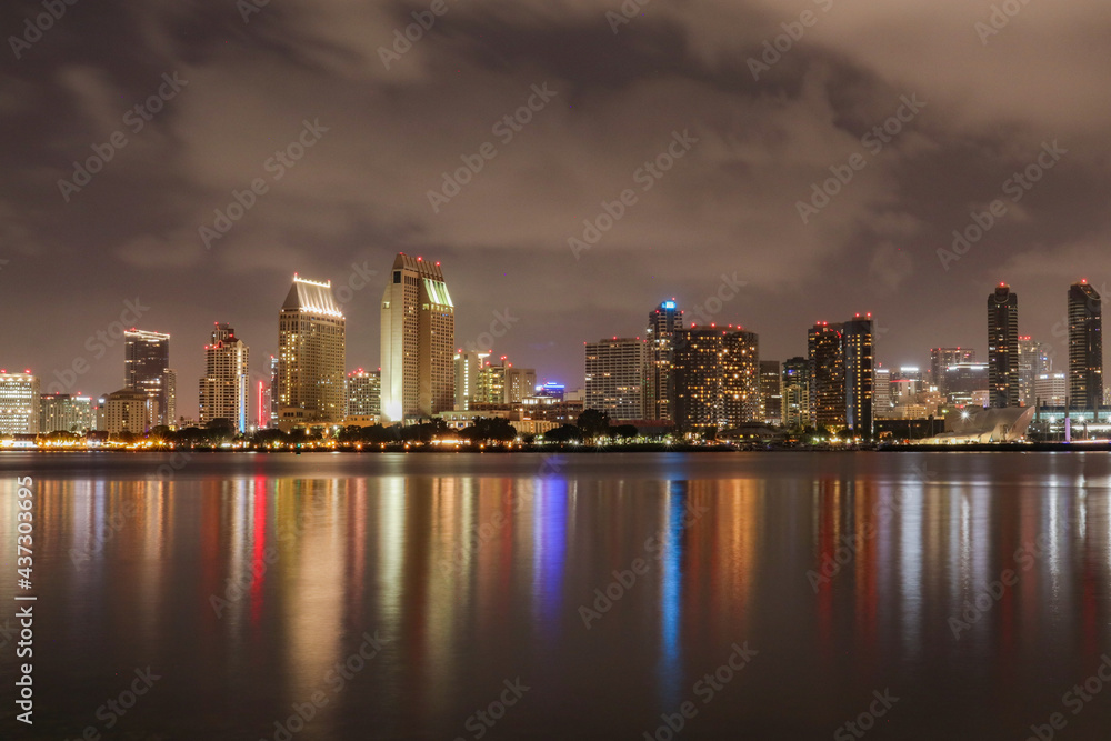 Obraz premium Reflected City