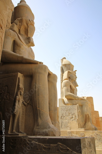 Pylon of the Luxor Temple  Egypt