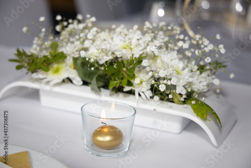 Stół bankiet, komunia 