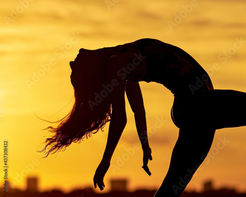 Silhouette of a Dancer