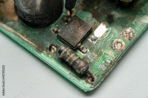 Electronic Circuit Failure, main adaptor explosion, smoke and Fire risk.