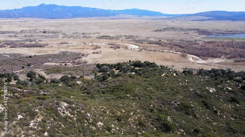 a valley in the hills