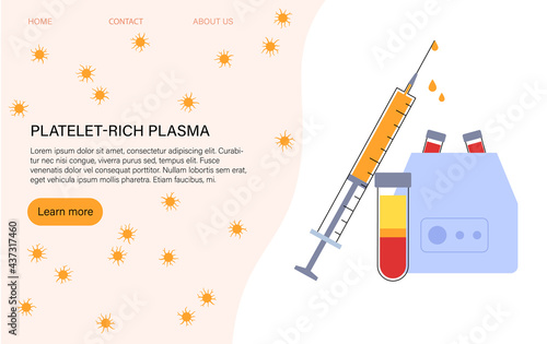 Platelet rich plasma concept