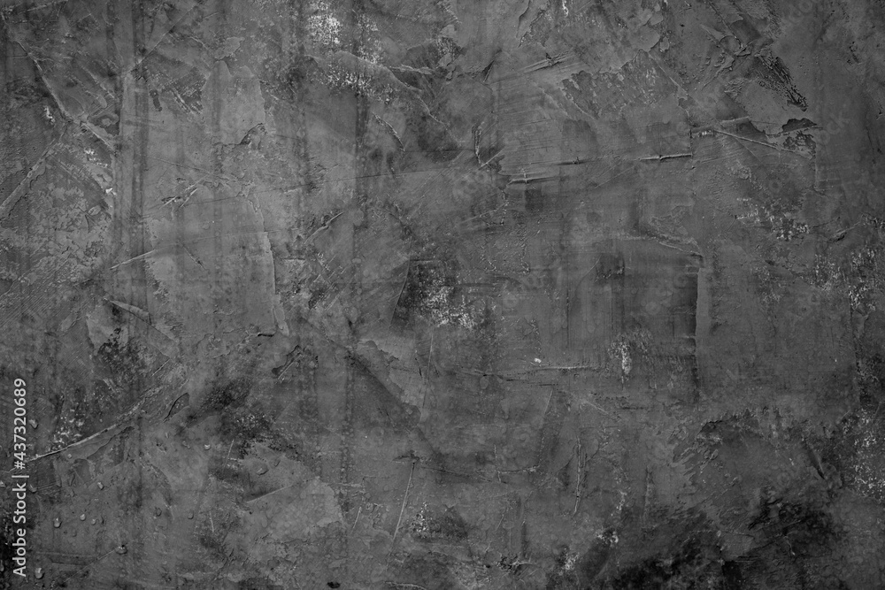 cement texture, black background, abstract