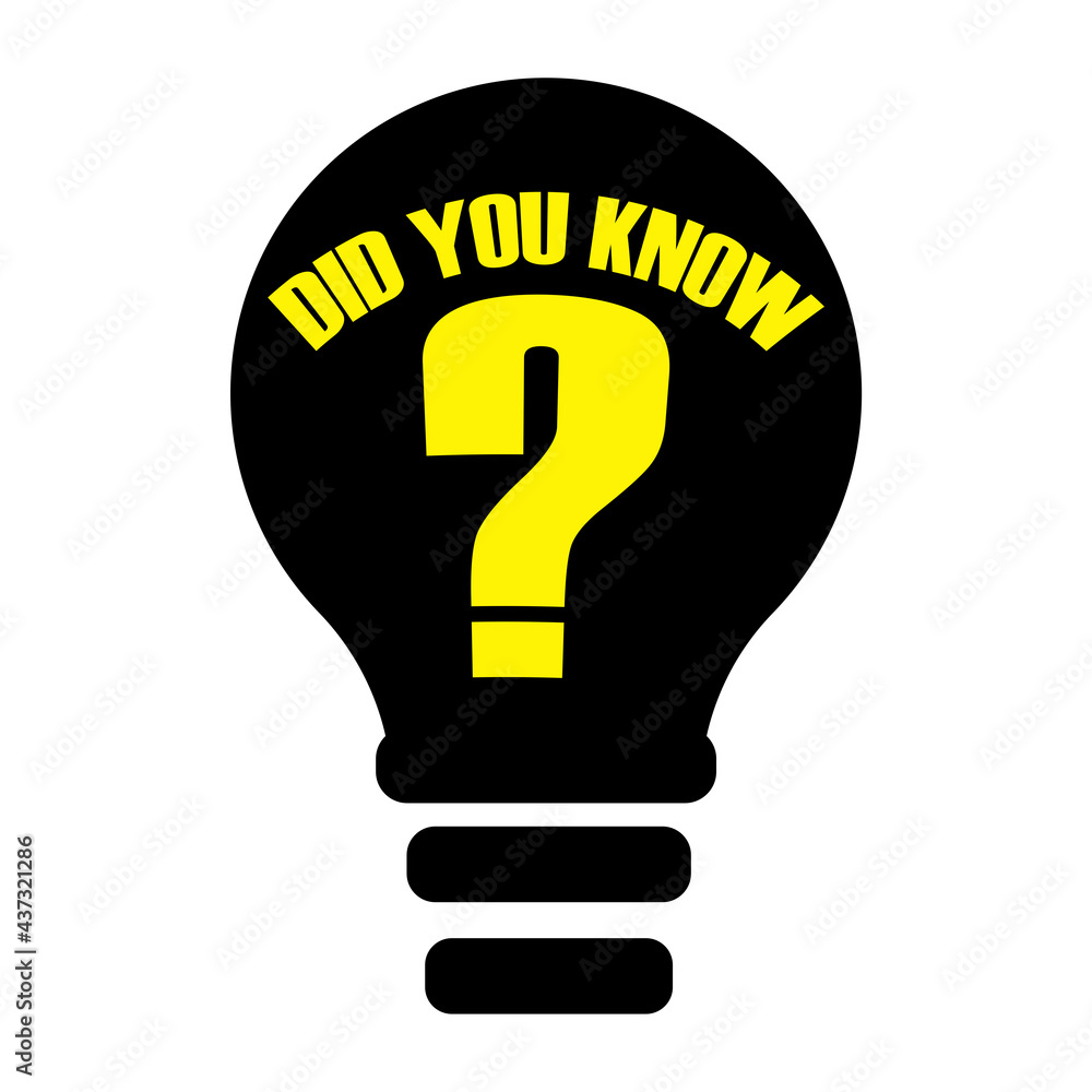 Fototapeta premium Cartoon light bulb question mark. Answer question sign. Lightbulb icon. Vector illustration. EPS 10.