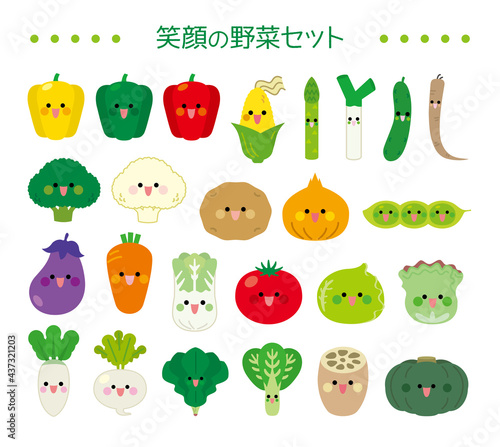 野菜セット 笑顔