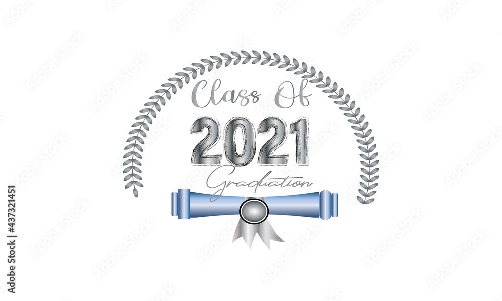 class of 2021 graduation ceremony symbol
