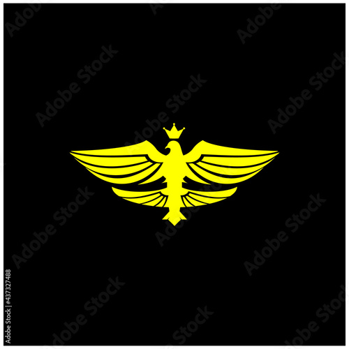 European Hun Empire Flag Modification Logo Design