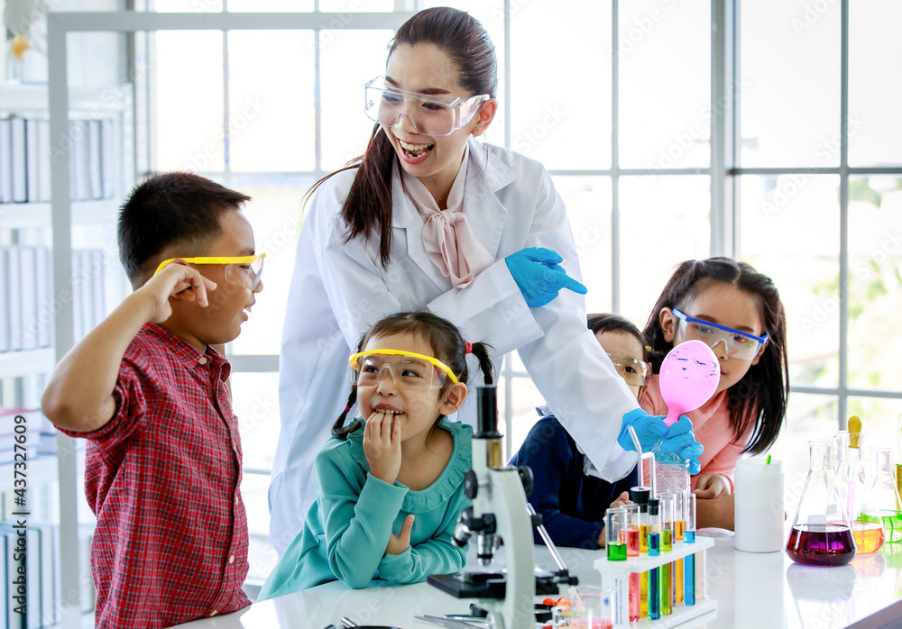 Pink Lab Safety Goggles