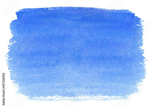 水彩で描いた青空のテクスチャ