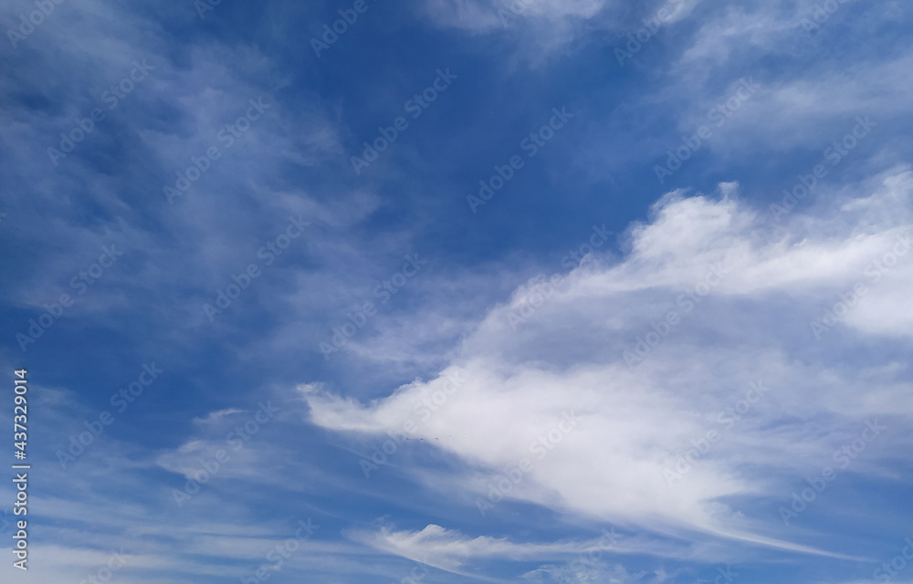 Blue sky with clouds Blue sky with clouds