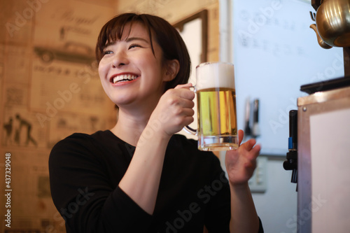 Cuadro en lienzo 居酒屋　イメージ