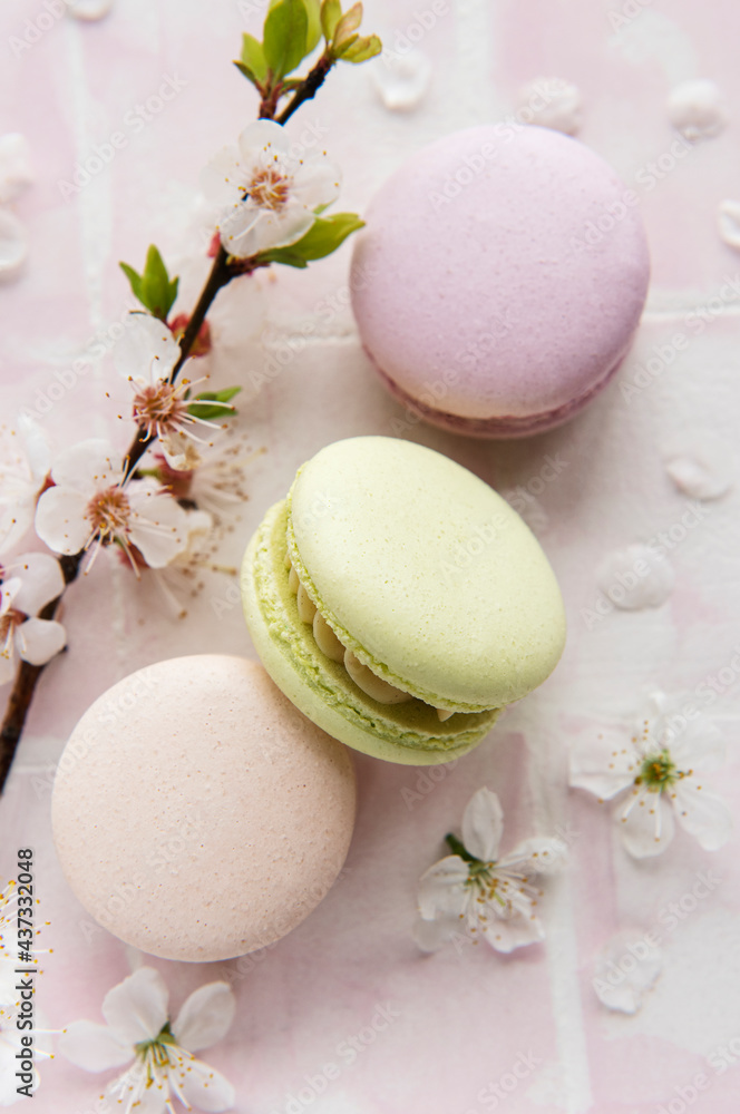 French sweet macaroons