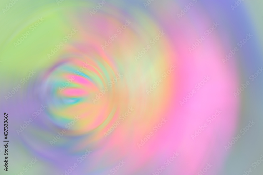 Fototapeta premium Blurred gradient wave spiral vortex. Natural abstract background