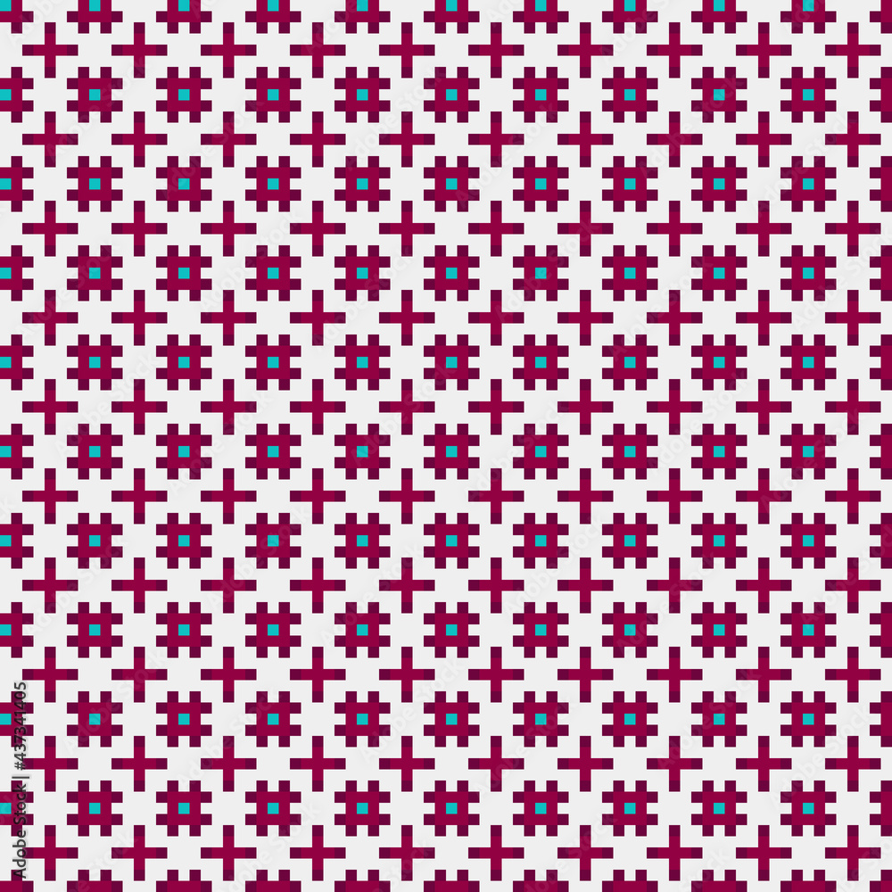 Abstract Cross Pattern generative computational art illustration Abstract Cross Pattern generative computational art illustration