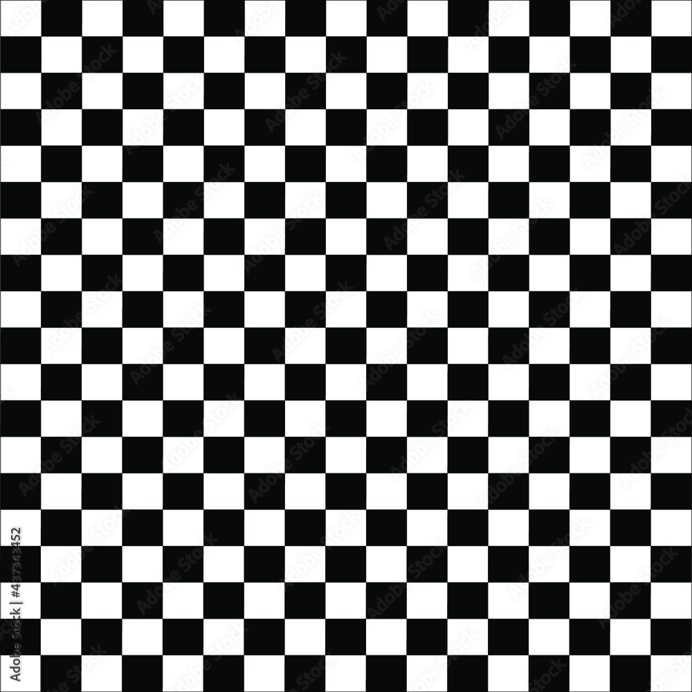 The pattern is black and white in small spaces that alternate beautifully. The pattern is black and white in small spaces that alternate beautifully.