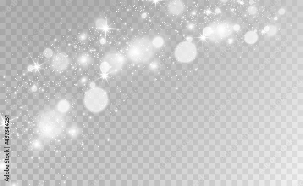Beautiful sparks shine with special light. Vector sparkles on a transparent background. Christmas abstract pattern. A beautiful illustration for the postcard. The background for the image. Luminaries. Beautiful sparks shine with special light. Vector sparkles on a transparent background. Christmas abstract pattern. A beautiful illustration for the postcard. The background for the image. Luminaries.