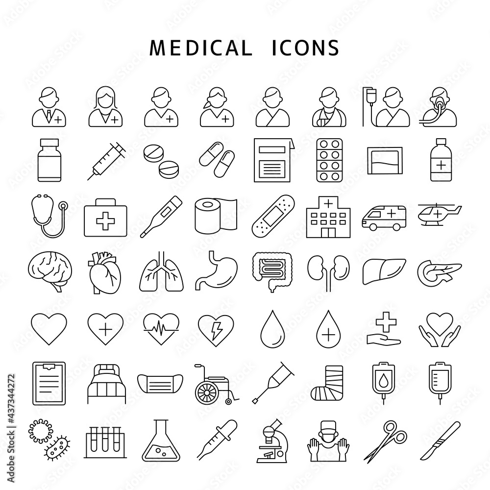 Medical Icons 医療アイコンセット