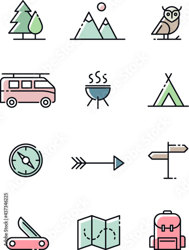 Icons Camping, Natur